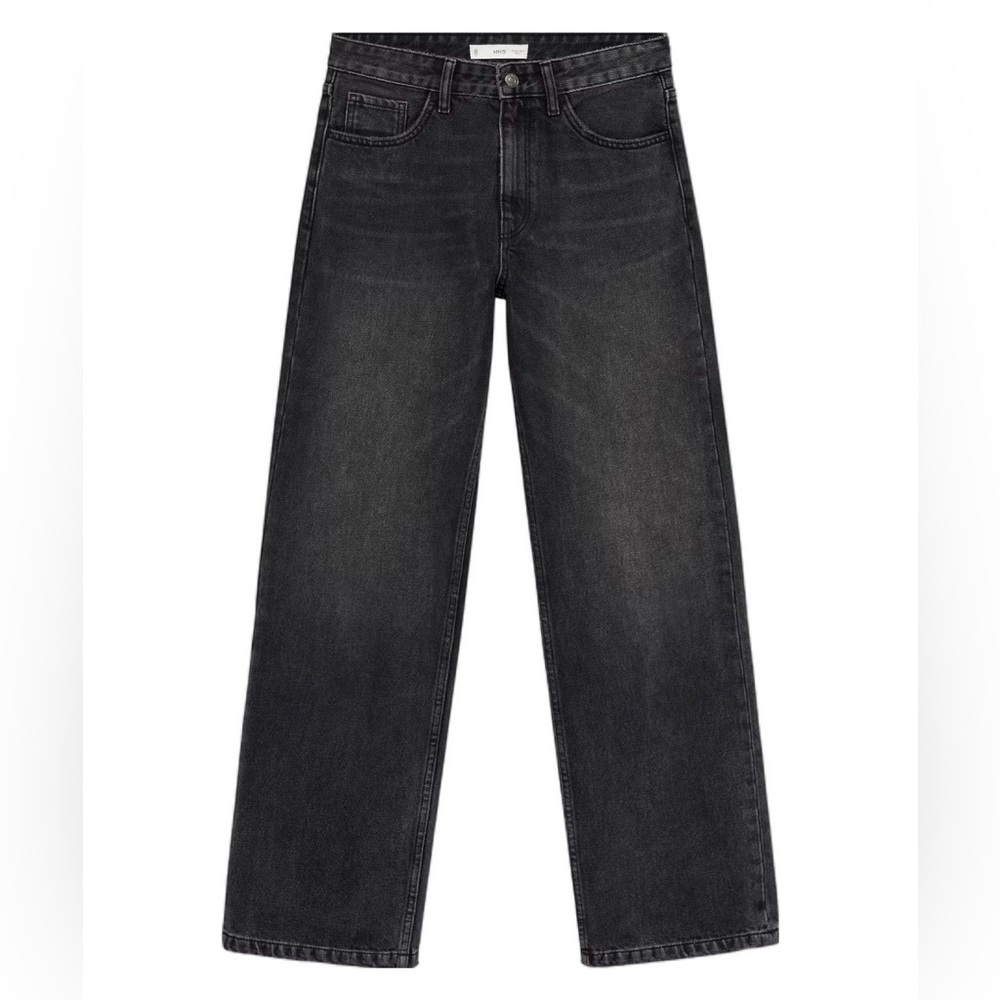 MANGO Mid-Rise Straight Jean
